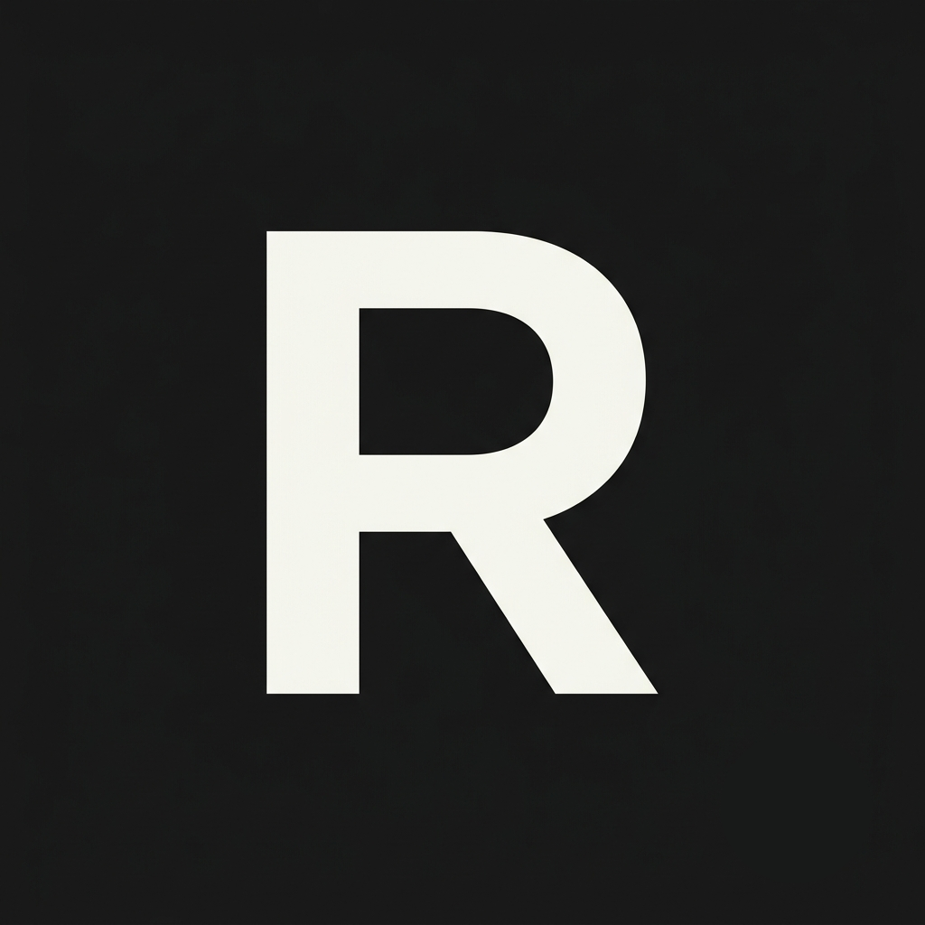 Official site icon logo for rawzy magazine