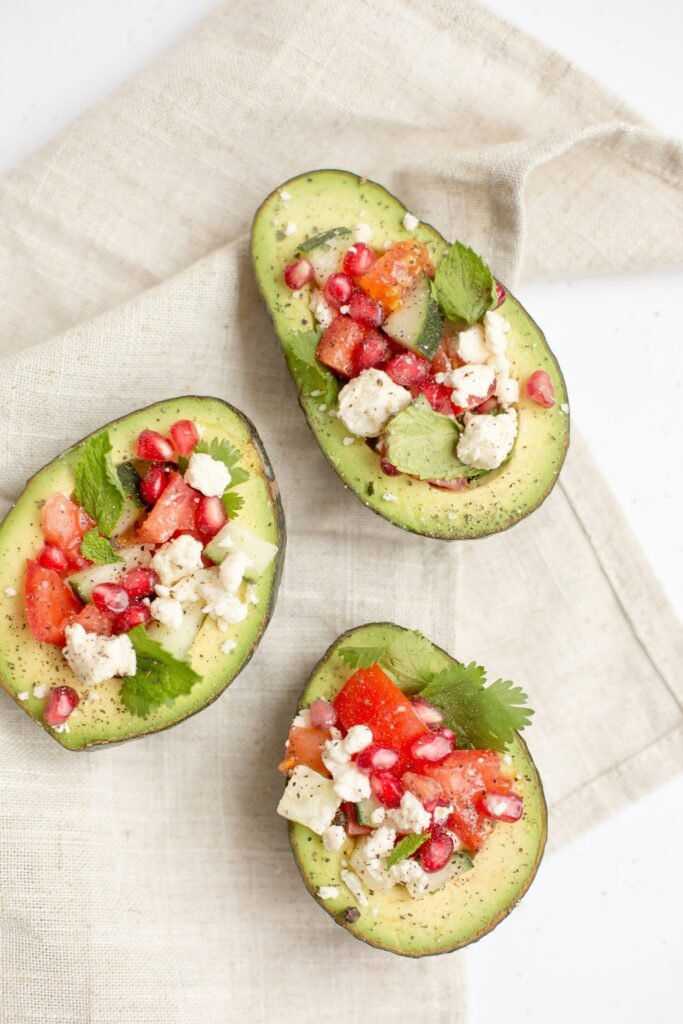 Healthy fat sources and fresh whole foods for daily ketosis transition