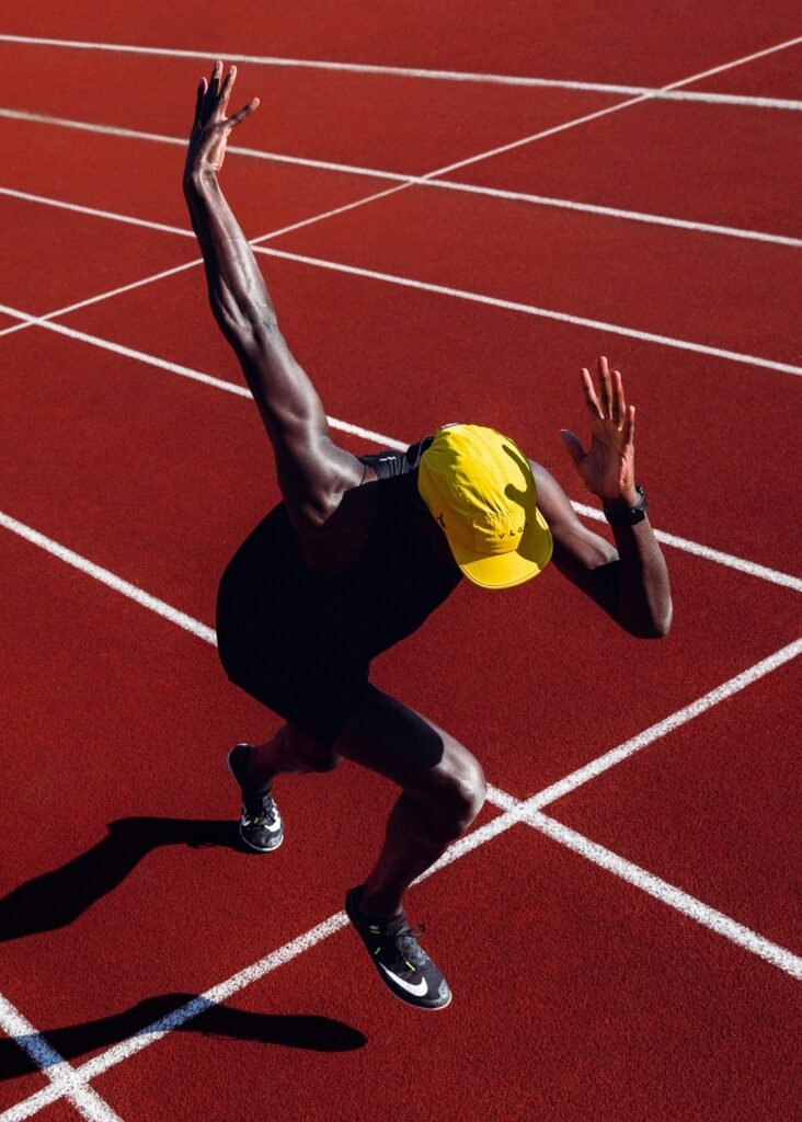 Runner practicing Zone 2 low intensity cardio for cellular energy and endurance